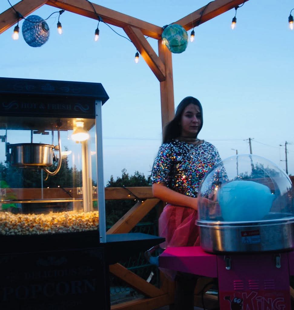 Popcorn i wata cukrowa